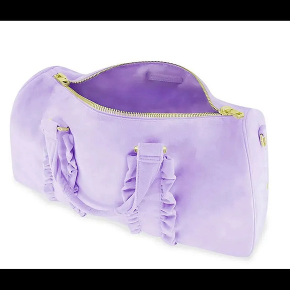 NEW STONEY CLOVER LANE - Seeing Stars - Velvet Ruffle Duffle Lilac - Picture 2 of 3